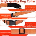 thumbnail image 2 of Minzimin Reflective Dog Collar, Soft Neoprene Padded Pet Collar for Small, Medium, Large Dogs, Adjustable Puppy Collars with Quick Release Buckle, Safe Breathable Nylon Dog Collars for Puppies, 2 of 7