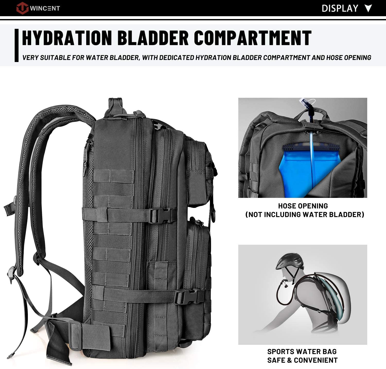 Military Tactical Backpack, Army Molle 