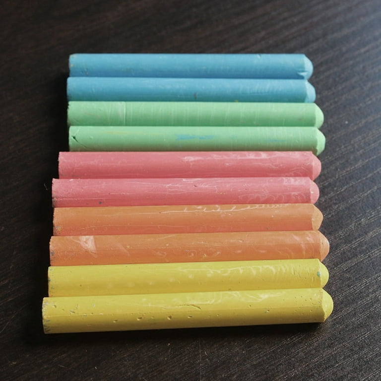 ButterStix Dustless Chalk Set - 12 Pack of Assorted Colors with Holder –  Hammer and Jacks