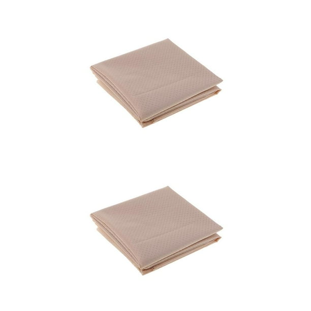 Yuarrent Tela antideslizante de 1 metro, tela de costura de goma, Material para manualidades caseras, rosa 2piezas Café Ligero