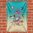 thumbnail image 2 of Coral Fish Ocean Bottom Garden Shells Diving Home Business Office Sign, 2 of 4