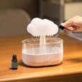 thumbnail image 5 of Cool Mist Rain Cloud Humidifier Aromatherapy Machine with 7 Changing Colors Light Low Noise Essential Oil Diffuser Desktop Humidifier, 5 of 5