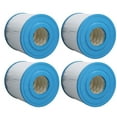 thumbnail image 4 of Pool Filter, 4Pcs PP Polyester Fiber Cloth Folded Design Thickened Filter Membrane Strong Suction Filter  Sun   Mechanical Properties  End  Sealing Hot Tub Filters, 4 of 8