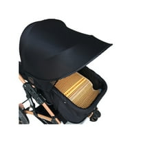 MISSMILE Baby Stroller Sun Shade,High UV Protection Sun Shield Visor for Strollers,Ventilated Structure Sun Rain Shade Canopy Cover Awning