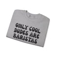 thumbnail image 3 of Barista Sweatshirt Gifts Crew Neck Shirt Long Sleeve Unisex, 3 of 5