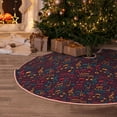 thumbnail image 5 of Sikiie Music Nativity Christmas Tree Skirt, Jesus Christian Winter Holiday Tree Mat Decoration(30-48IN)36", 5 of 6