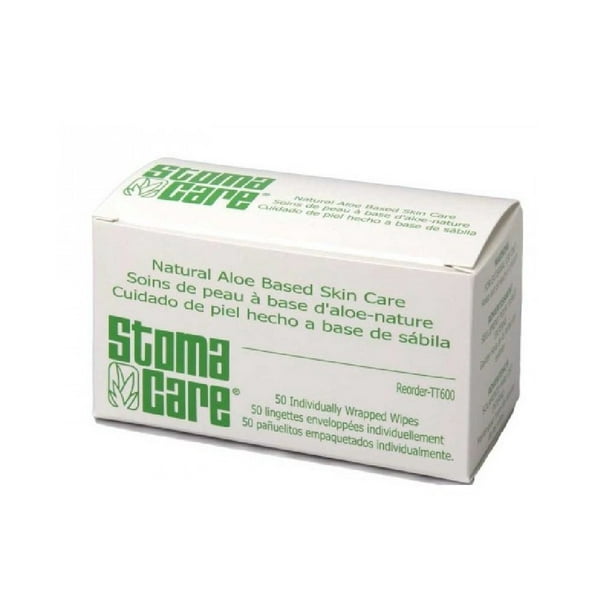 Group Stoma Care Wipes, Natural Aloe Based (Box of 50 Each), Torbot Group Stoma Care Wipes