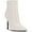 White, variant on Nine West Womens Faux Leather Pointed Toe Ankle Boots