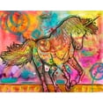 thumbnail image 2 of Dean Russo Collection 32x26 White Modern Wood Framed Museum Art Print Titled - Unicorn of Love, 2 of 4
