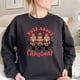 thumbnail image 1 of Nuts About Christmas Cascanueces sudadera para mujer, camiseta Retro para fiesta de Navidad, ropa de vacaciones, camisa divertida linda, ropa de invierno, 1 of 4