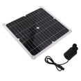 thumbnail image 4 of Solar Water Pump Kit 50W Solar Panel 22W Water Fountain Pump with Battery Box Timing Controller DC12V, 4 of 22