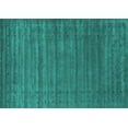 thumbnail image 1 of Ahgly Company Machine Washable Indoor Rectangle Abstract Turquoise Blue Contemporary Area Rugs, 5' x 8', 1 of 4