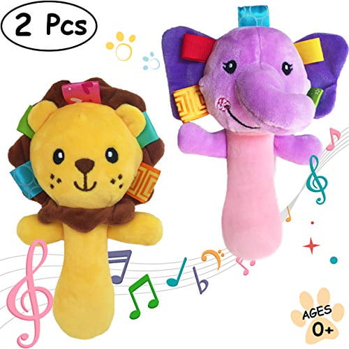 rattle stuffed animals