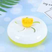 LEORX 1Pc Multipurpose Yellow Hamster Exercise Wheel for Various Pet Cage Types