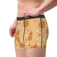 thumbnail image 4 of Disketp Pineapples Men'S Boxer Briefs,Soft And Breathable Cotton Underwear With Comfortflex Waistband, 4 of 8