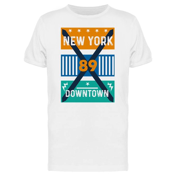 New York Downtown Graphic Tee Men's -Image by Shutterstock