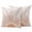 Orange, variant on 2 Pack Outdoor Waterproof Throw Pillow Covers,Boho Sun Arch Orange Stripe Decorative Square Pillow Case Patio Pillowcases for Chair Couch Sofa 16x16in