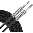 thumbnail image 2 of Musician's Gear Standard Instrument Cable Braid-20 ft.-Black (2 Pack), 2 of 2