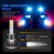 thumbnail image 5 of Focos 2 piezas de luz antiniebla automática 6000LM LED luz antiniebla IP68 impermeable 6000K 36W (H1), 5 of 8