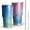 Rainbow Tie Dye, variant on 30oz Colorful Tie Dye Wave Pattern Tumblers Stainless Steel Tumbler with Lid and Straw,Vacuum Insulated Double Wall Travel Tumbler Cups Mug with Cleaning Brush for Coffee,Tea