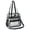 Black, variant on Clear Tote Bag 12x6x12 Clear Bag for Stadium Events See Through Bag for Women Transparent Concert Bag with Adjustable Shoulder Straps, Black