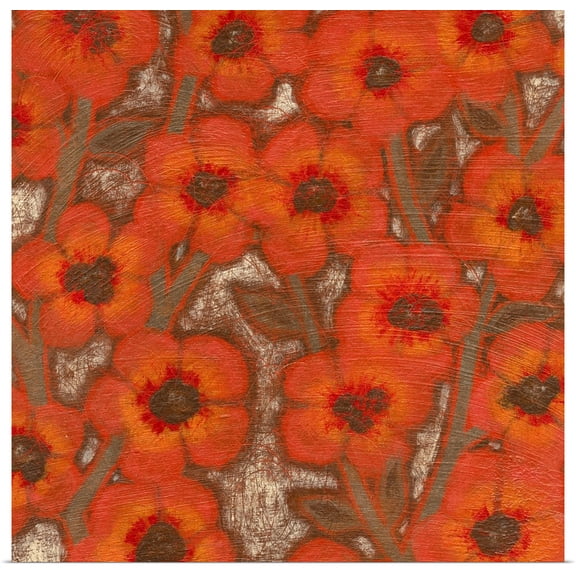 Great BIG Canvas | Rolled Norman Wyatt Poster Print entitled Linen Blossoms II