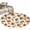 Red Strawberry, variant on Area Rug for Living Room, Red Strawberry Non-Slip Indoor Large Carpet for Bedroom/Dining Room, Summer Fruits Farmhouse Leaves Floral Retro Washable Low-Profile Floor Mat Runner Rugs - 2.7 x 5 Ft