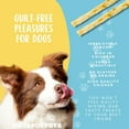 thumbnail image 6 of Crunchy Munchy All Natural Beef Flavored Rawhide Alternative Twist Stix for Dogs, (30 Pack Sticks) Dog Chews Made With Real Beef - Premium Grade Easily Digestible- Great for Dental Health, 6 of 9