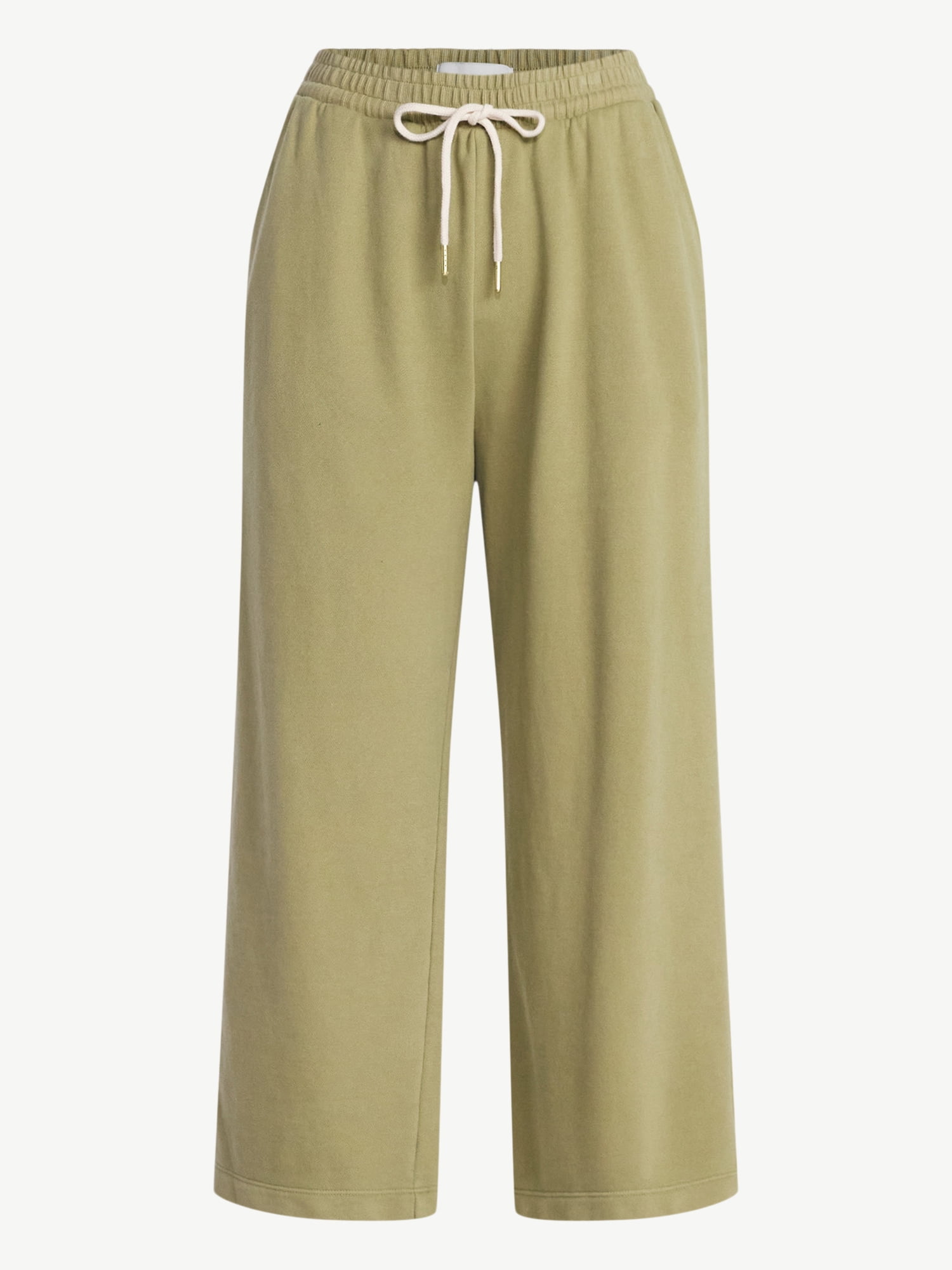 Free Assembly Women's and Women's Plus Cropped Sweatpants, 23" Inseam, Sizes XS-4X