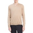thumbnail image 1 of Calvin Klein suéter de punto para hombre, beige, grande Calvin Klein  Pull-over, 1 of 1