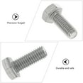 thumbnail image 3 of FOLOYORI 40Pcs 304 Stainless Steel Fully Threaded Hex Bolts Durable Flat Head Bolts for Home and Automotive, 3 of 5