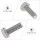 thumbnail image 3 of unbranded 40Ud Pernos De Inoxidable 304 Hexagonal Tornillos Completamente Para Muebles Y Equipos, 3 of 5