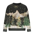 thumbnail image 5 of Funny Christmas Sweaters - Sweaters Men, Mens Christmas Tree Pattern Sweaters Christmas Cozy Sweater Long Sleeve Crew Neck Tops Pullover Sweaters, 5 of 5