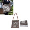 thumbnail image 3 of Cotton Quick Dry Beach Bag and Towel Set, Soft and Absorbent Material Stylish and Functional Turkish Beach Towel Bag Combo Set for Gym SwimImperial Flowers, 3 of 7