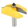 thumbnail image 3 of 1/2in Shank Woodworking Cove Raised Panel Router Bit Cemented Carbide Router Bit for Electric Wood Routers Engraving Machines Yellow Heat Resistant Coating High Hardness Long Servi, 3 of 7