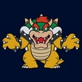 thumbnail image 2 of Mens Nintendo Just Bowser Long Sleeve Shirt, 2 of 4