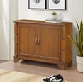 thumbnail image 5 of 40" Console Table With Storage,Modern Wood Accent Storage CabinetWith Adjustable Storage Shelf,Retro Entryway Table For Entryway Hallway Living Room Foyer, 5 of 8