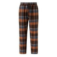 thumbnail image 1 of Men's Casual Washed Solid Color Drawstring Elastic Waist Pocket Zipper Pants, 1 of 2