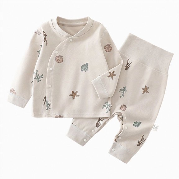 TOWED22 Toddler Boys Girls Christmas Pajamas Dinosaur Jammies Santa Claus Kids Cotton Fall Winter Sleepwear Set 6-12 Months 12-24 Months 2t 3t 4t 5t 6t 7t 8t 9t Children,Khaki,3-6 M