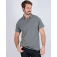 thumbnail image 2 of Real Essentials 3 Pack: Men's Casual Jersey Cotton Short Sleeve Quick Dry Breathable Polo Shirt - (Available in Big & Tall), 2 of 7
