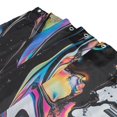 thumbnail image 3 of Yayeee Shower Curtain with Hooks 72"x72" Waterproof Fabric Bathroom Hanging Decor, Black, 3 of 5