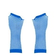 thumbnail image 1 of AWZXDE Gloves For Women Summer Breathable Mesh Solid Color Elastic Nylon Fingerless Wrist, 1 of 3