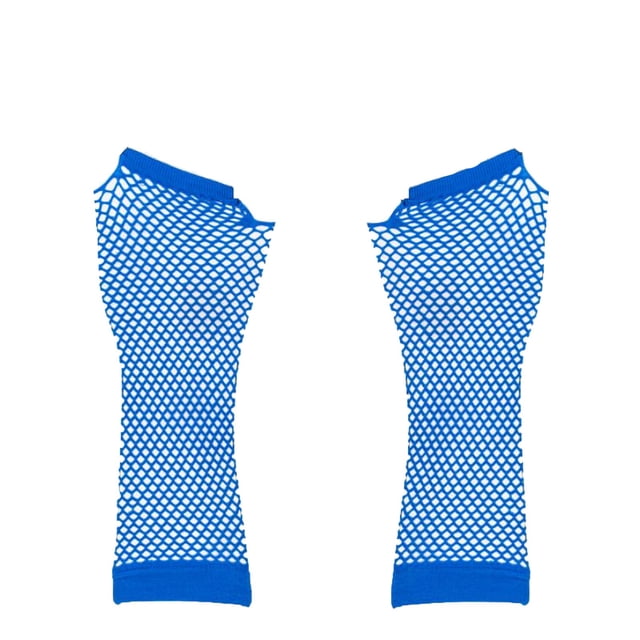 AWZXDE Gloves For Women Summer Breathable Mesh Solid Color Elastic Nylon Fingerless Wrist