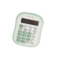 thumbnail image 1 of Calculadora pequeña con forma de pan, bonita, robusta, básica, portátil, de 12 dígitos, ideal para el hogar, la escuela primaria, la oficina, los Verde, 1 of 8