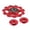 A080 Multicolor, variant on Bike Jockey Wheel CNC Anodized Aluminum Derailleur Pulley for Mountain Bikes and Road Bicycles to Ensure Smooth Shifting and Enhanced Durability A080 Multicolor
