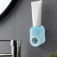 thumbnail image 4 of Mashaouyo Clearance Toothbrush Holder Toothpaste Dispenser Wall Mounted Children’s Hands Toothpaste Squeezer Suitable for Bathroom Automatic Wall Mounted Creative Toothpaste, 4 of 4