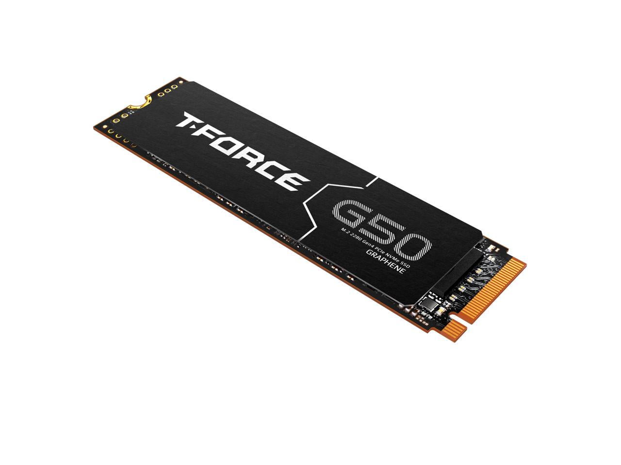 Team Group T-FORCE G50 M.2 2280 4TB PCIe 4.0 x4 with NVMe 1.4 TLC Internal Solid State Drive (SSD) TM8FFE004T0C129