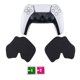 thumbnail image 1 of extremerate Playvital Grips Sticker Pour Ps5 Manette,casa Autocollant De Poigne Skins En Caoutchouc Pour Ps5,accesorios Antidrapants Pour Ps5 M, 1 of 4
