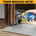 thumbnail image 5 of Cordless Oscillating Multi-Tool for Dewalt 20V Battery with 6-Speed Adjustment for Scraping, Sanding,Cutting Wood (Battery Not Included), 5 of 7