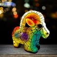 thumbnail image 5 of Hxlamzoo 3D Goat Shaped Resin Night Light, Retro Colorful Table Lamp, Perfect Gift for Family Friends, 5 of 7